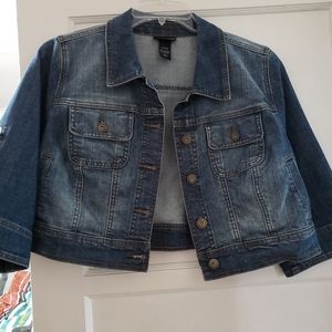 Crop Denim Jacket
